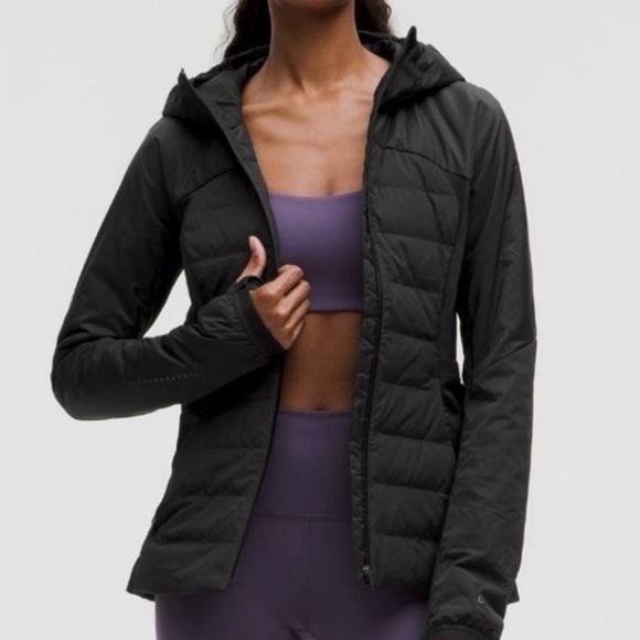 NWT Lululemon Down For It All Jacket 8 Black (First Release) - Picture 1 of 10